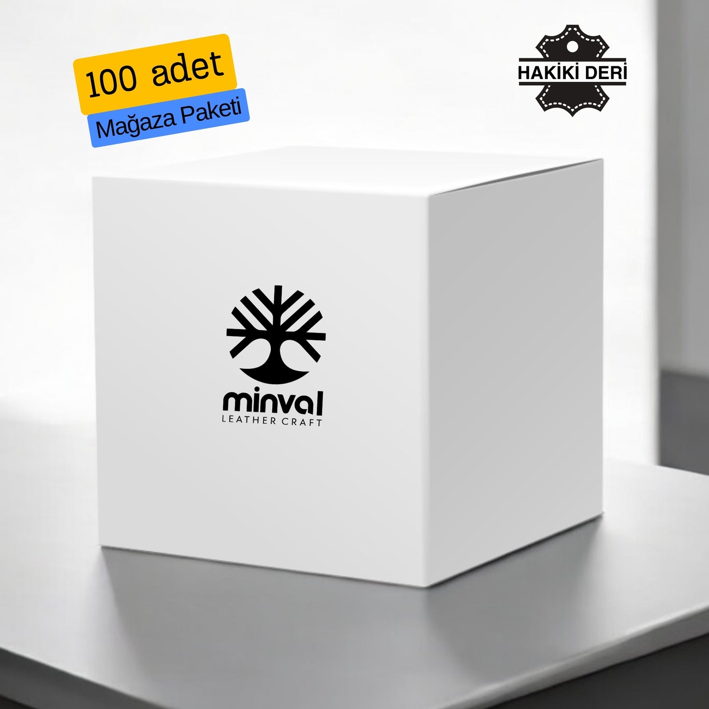 Minval Craft 100'lü Paket Deri Akıllı Saat Kordonu Toptan Set