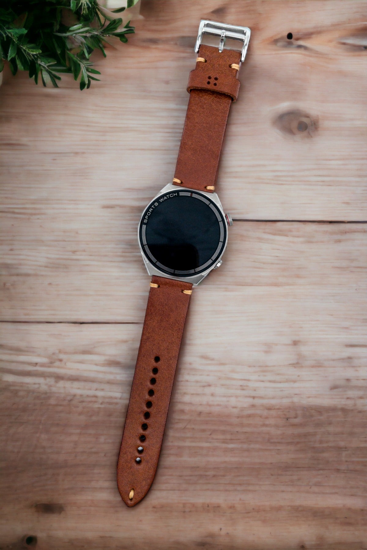 Huawei Watch Deri Saat Kordonu - Naturale