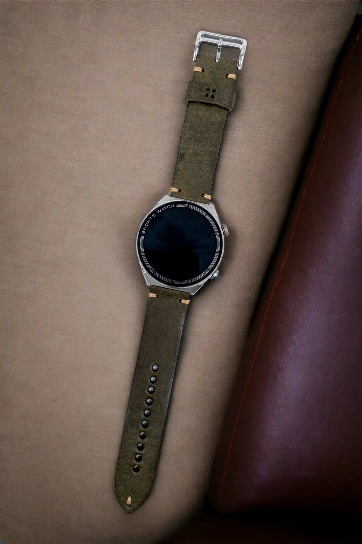 Huawei Watch Deri Saat Kordonu - Naturale