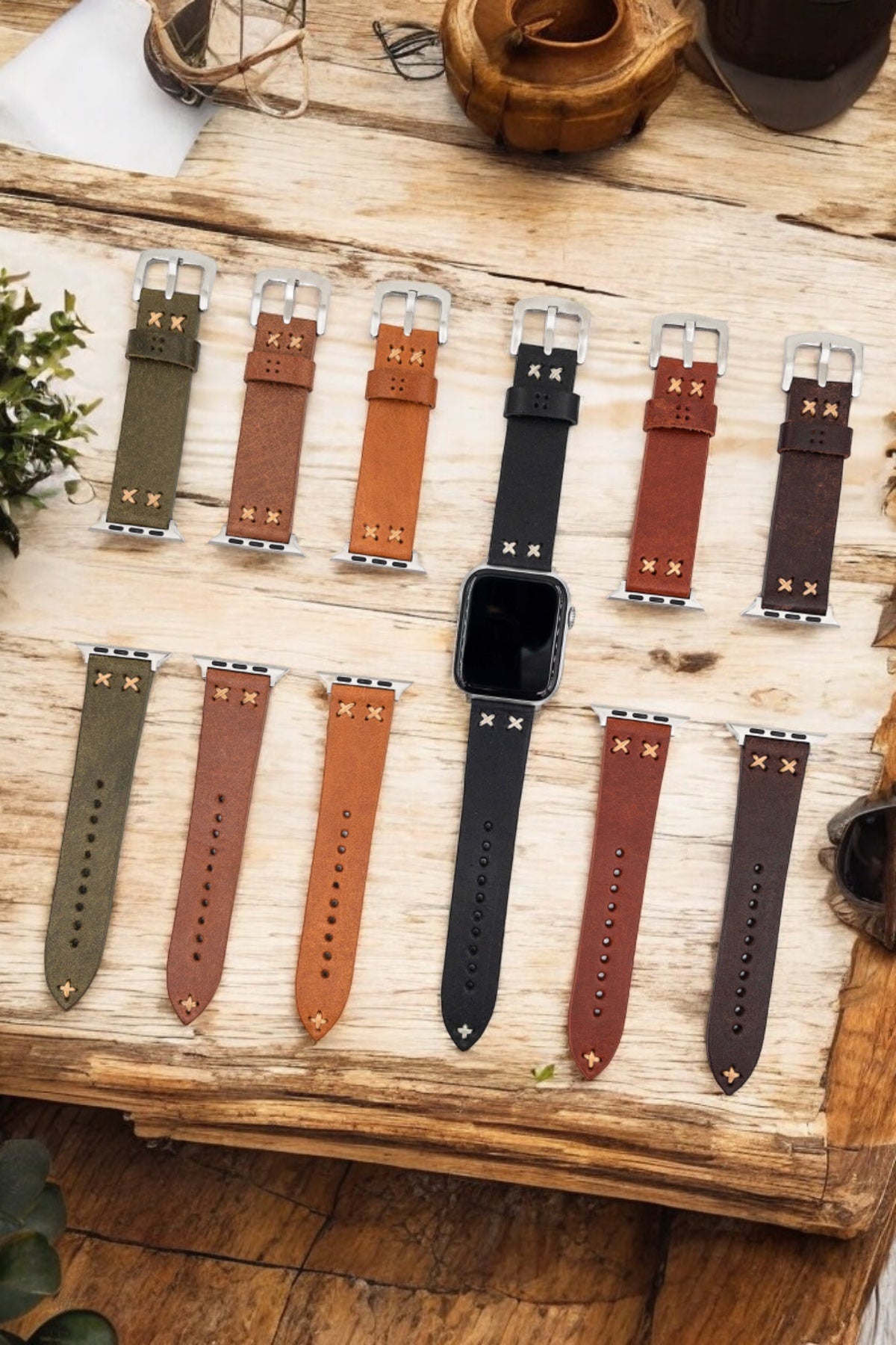 Apple Watch Deri Saat Kordonu - Artisan