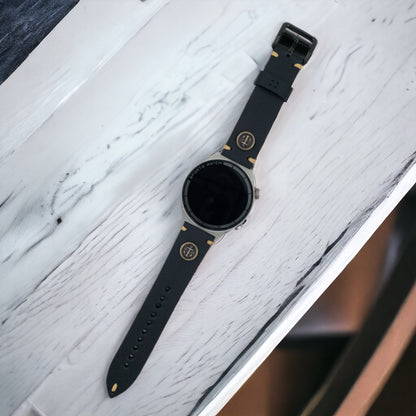 Huawei Watch Deri Saat Kordonu - Çapa Temalı