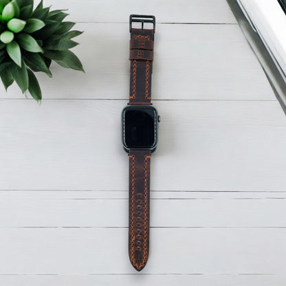 Apple Watch Deri Saat Kordonu - Handfit