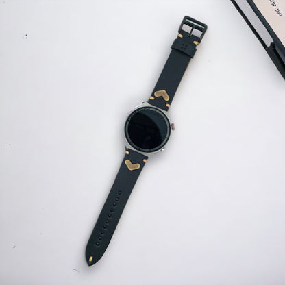 Huawei Watch Deri Saat Kordonu - Bumerang Temalı