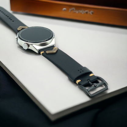 Huawei Watch Deri Saat Kordonu - Bumerang Temalı