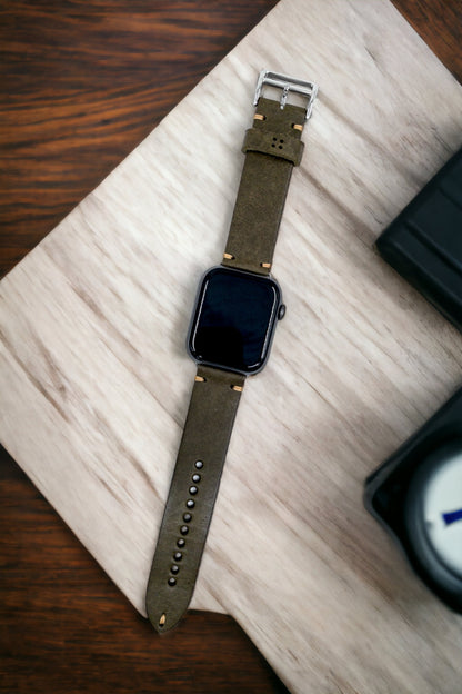 Apple Watch Deri Saat Kordonu - Naturale