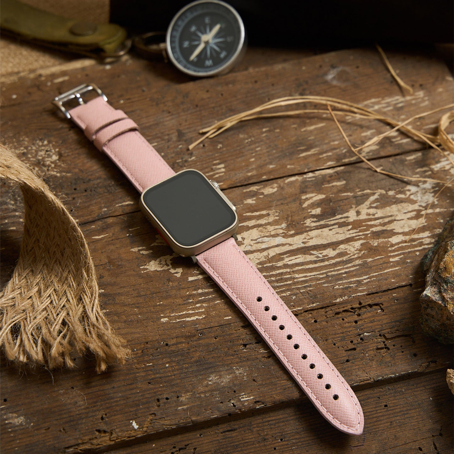 Apple Watch Deri Saat Kordonu - Lucy Saffiano